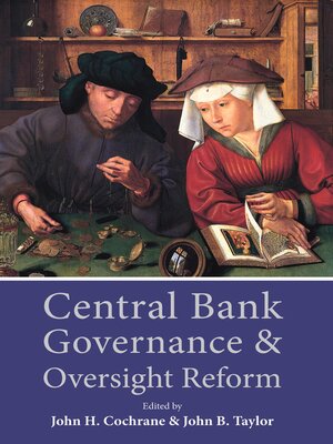 cover image of Central Bank Governance and Oversight Reform